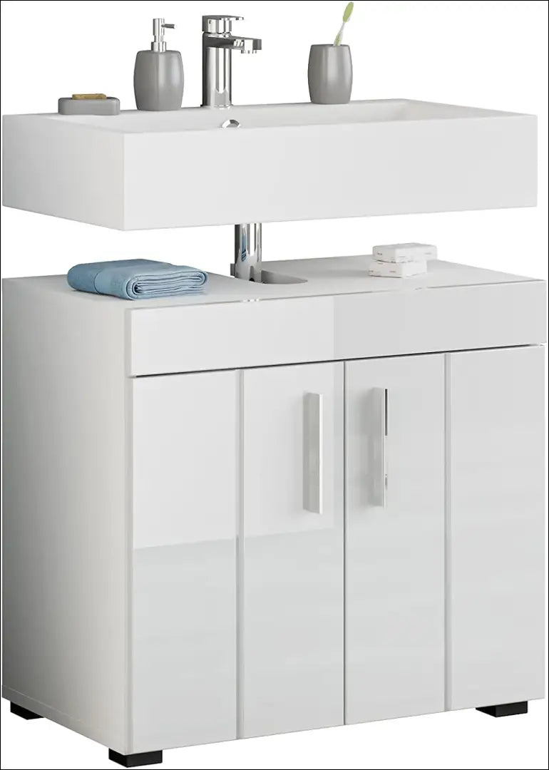 Vonios spintelė KI1079 - €65 Save 50% 50-100, __label:Pristatymas 1-2 d.d., color-balta, material-mediena,