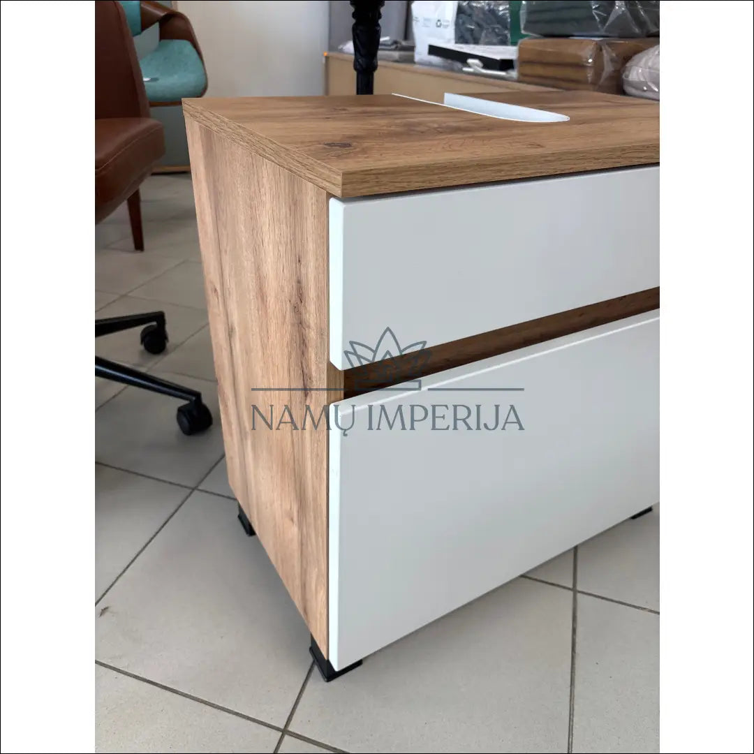 Vonios spintelė KI1246 - €53 Save 50% 50-100, __label:Pristatymas 1-2 d.d., color-balta, color-ruda, material-mdf €50