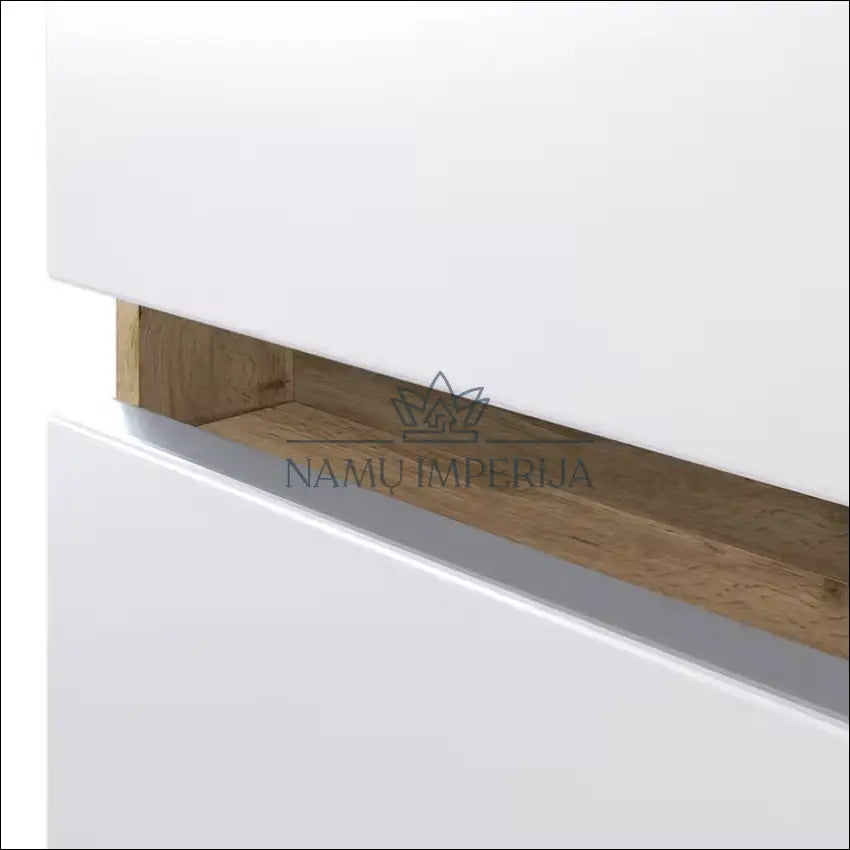 Vonios spintelė KI1246 - €53 Save 50% 50-100, __label:Pristatymas 1-2 d.d., color-balta, color-ruda, material-mdf €50