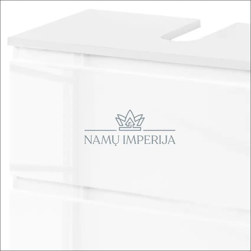 Vonios spintelė KI1248 - €58 Save 50% 50-100, __label:Pristatymas 1-2 d.d., color-balta, material-mdf, vonios-kambarys