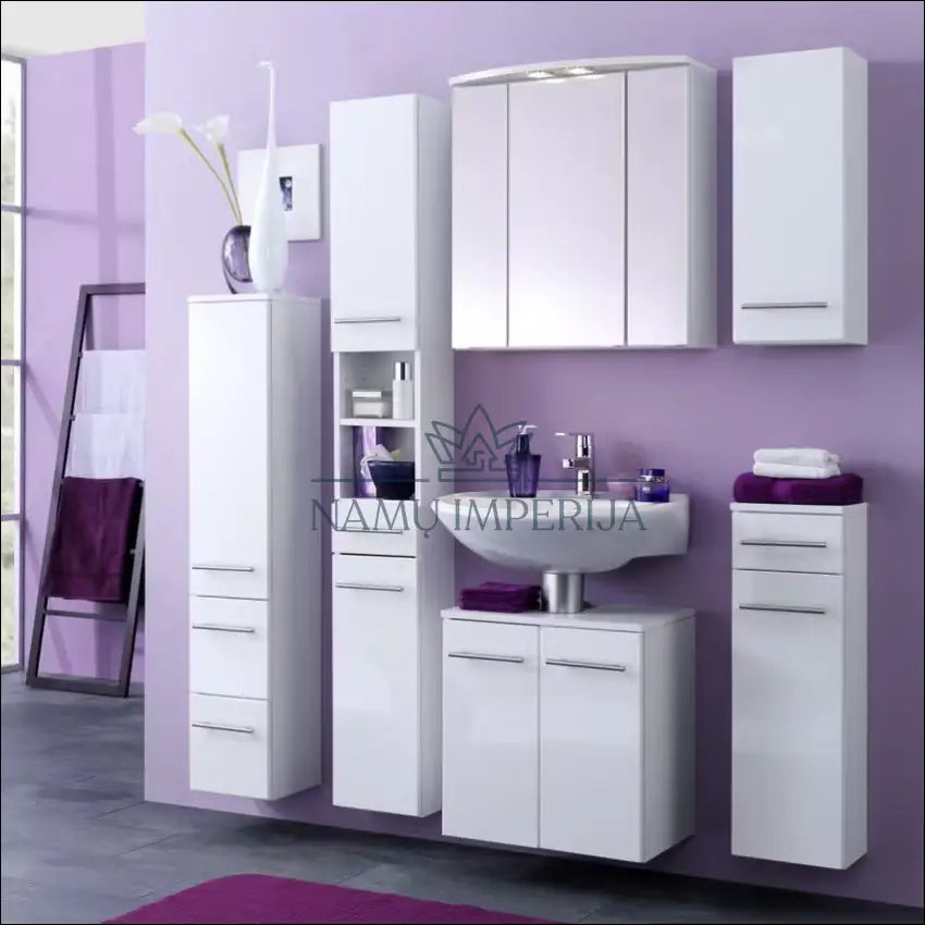 Vonios spintelė KI1300 €35 Save 50% 25 50, __label:Pristatymas 1 2 d.d., color balta, material mdf, vonios kambarys €25