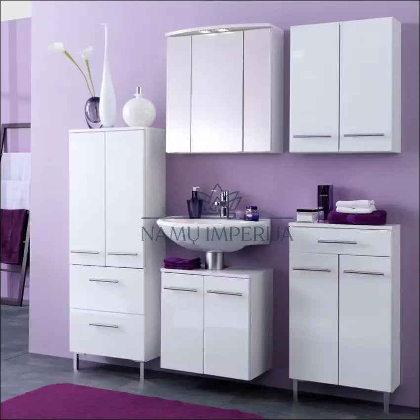 Vonios spintelė KI1300 €35 Save 50% 25 50, __label:Pristatymas 1 2 d.d., color balta, material mdf, vonios kambarys €25