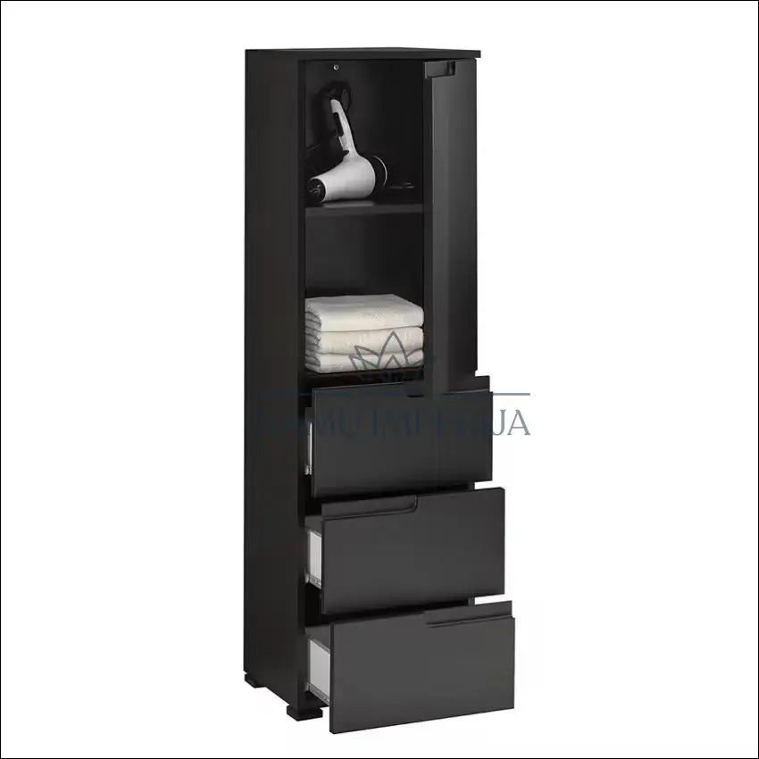 Vonios spintelė KI1302 €25 Save 80% 25 50, __label:Pristatymas 1 2 d.d., color juoda, material mdf, pazeistas to €50