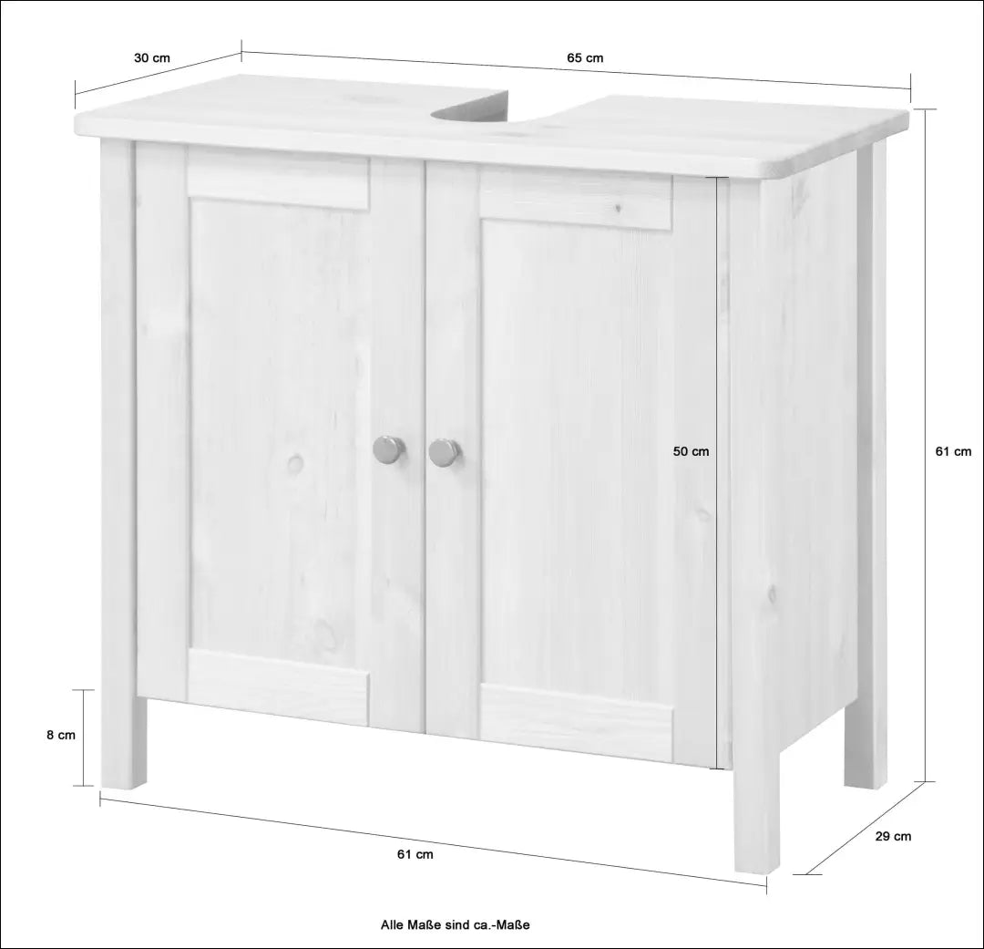 Vonios spintelė KI1576 - €70 Save 50% 50-100, __label:Pristatymas 1-2 d.d., color-balta, color-ruda,