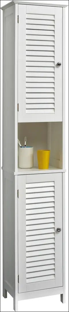 Vonios spintelė KI1585 - €59 Save 50% 50-100, __label:Pristatymas 1-2 d.d., color-balta, material-mediena,