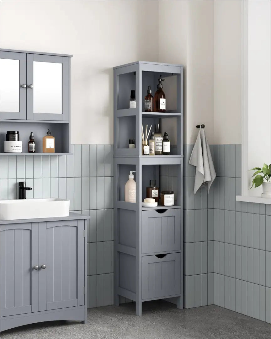 Vonios spintelė SM129 - €102 Save 40% 100-200, __label:Pristatymas 5-14 d.d., notouch30, song, spalva-pilka