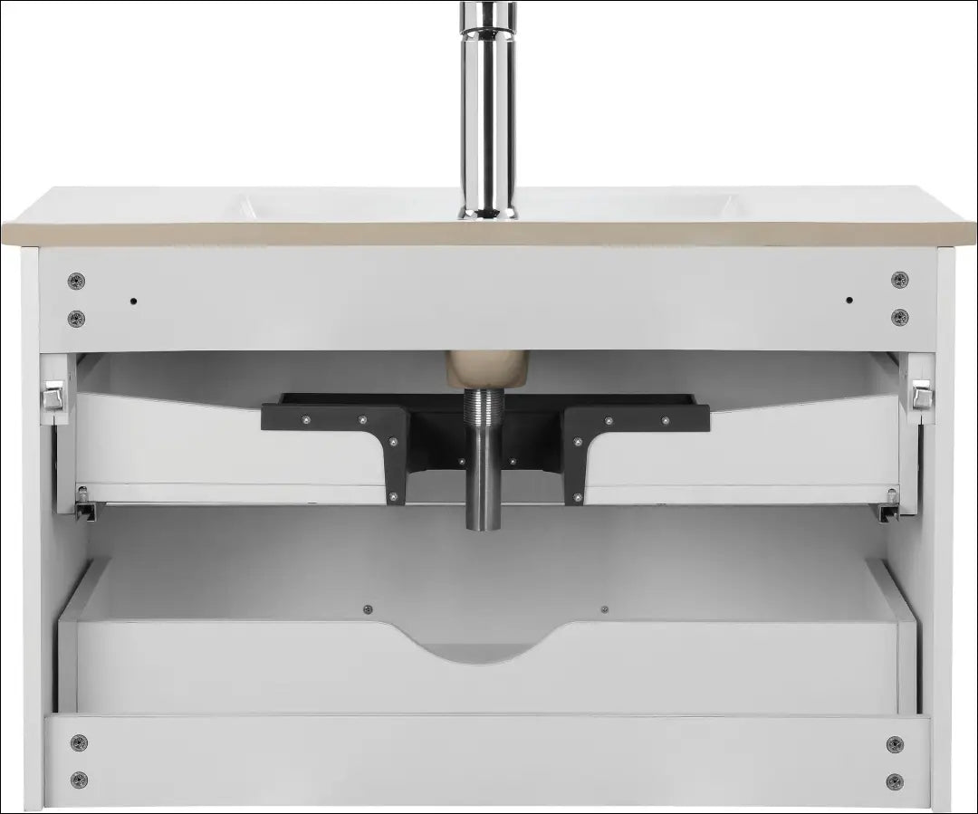 Vonios spintelė su kriaukle KI1520 - €120 Save 50% 100-200, __label:Pristatymas 1-2 d.d., color-balta,