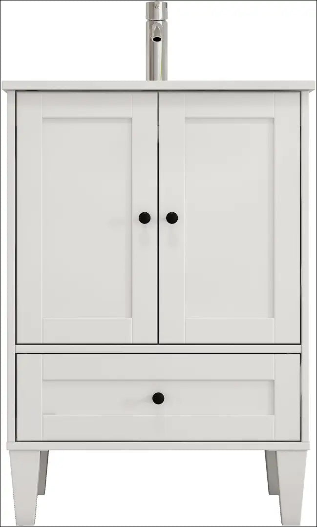 Vonios spintelė su kriaukle KI1720 - €125 Save 50% 100-200, __label:Pristatymas 1-2 d.d., color-balta,