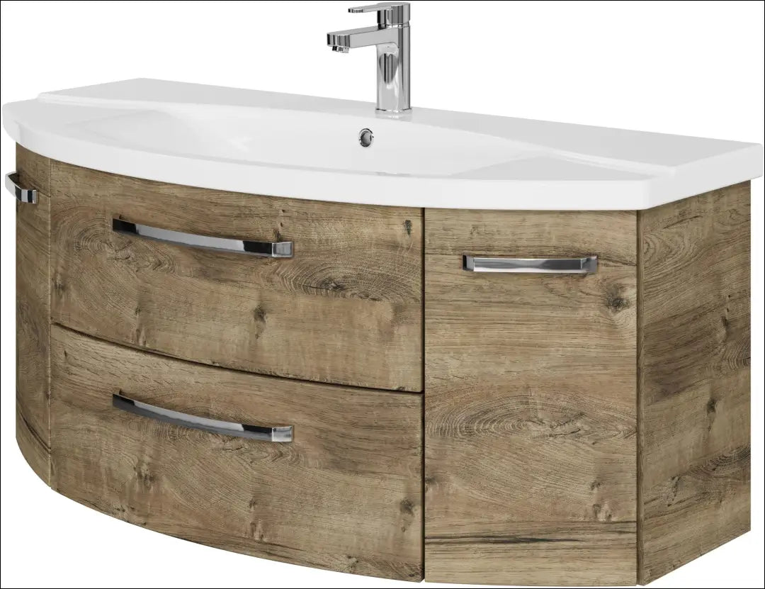 Vonios spintelė su praustuvu KI1652 - €750 Save 50% __label:Pristatymas 1-2 d.d., color-balta, color-ruda,