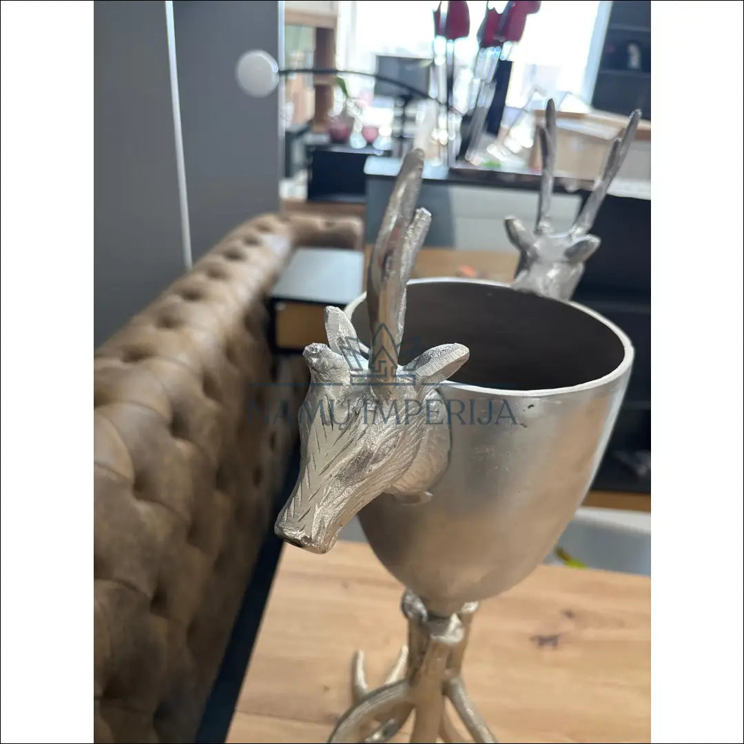 Vyno aušinimo kibirėlis DI9968 €35 Save 70% 25 50, __label:Pristatymas 1 2 d.d., color sidabrine, material metalas,
