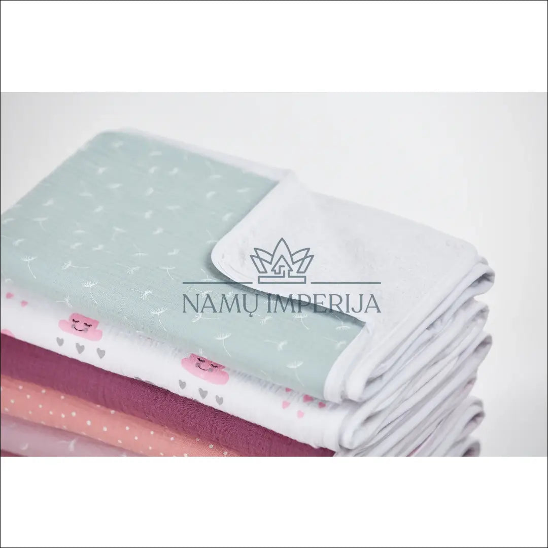 Vystymo paklotėlis DI9508 - €15 Save 50% __label:Pristatymas 1-2 d.d., color-balta, color-turkis, material-medvilne,