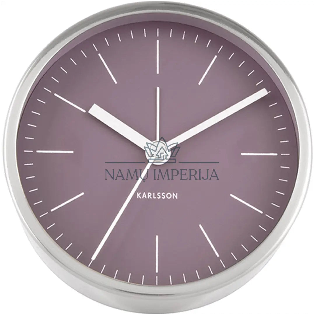 Žadintuvas ’Karlsson’ DI7165 - €14 Save 50% __label:Pristatymas 1-2 d.d., color-sidabrine, color-violetine,