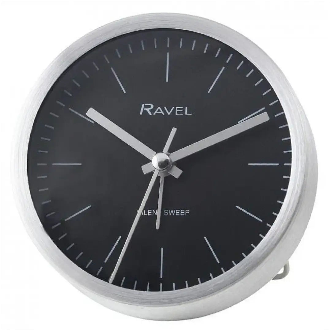 Žadintuvas ’Ravel’ DI10116 - €9 Save 50% __label:Pristatymas 1-2 d.d., color-juoda, color-sidabrine, interjeras,