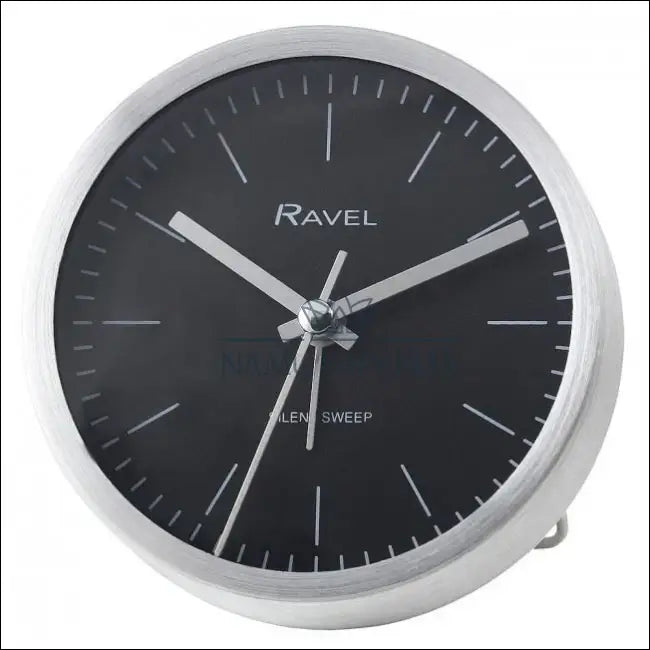 Žadintuvas ’Ravel’ DI10116 - €9 Save 50% __label:Pristatymas 1-2 d.d., color-juoda, color-sidabrine, interjeras,