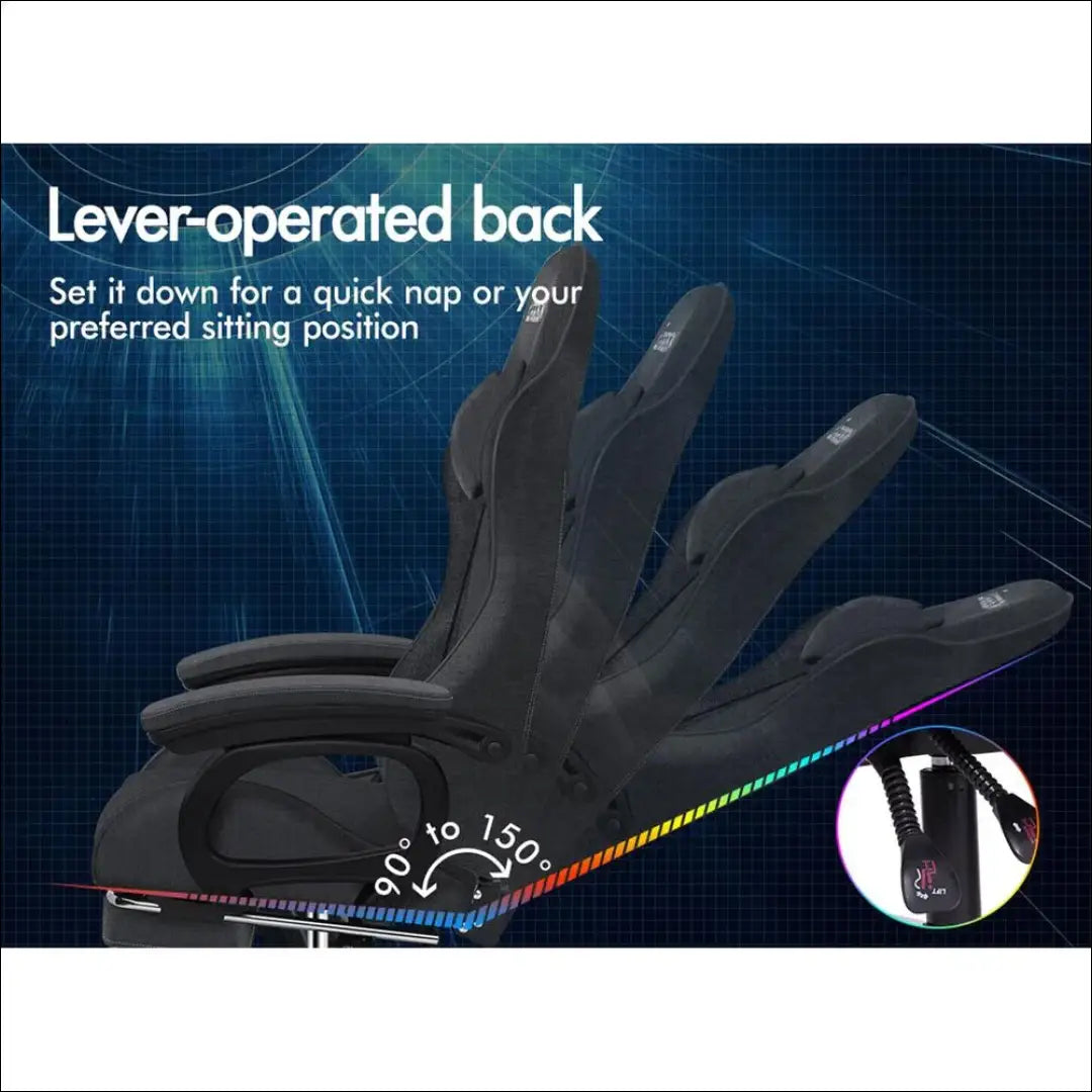 Žaidimų-darbo kėdė BI266 - €119 Save 50% 100-200, __label:Pristatymas 1-2 d.d., biuro-baldai, biuro-kedes, color-pilka