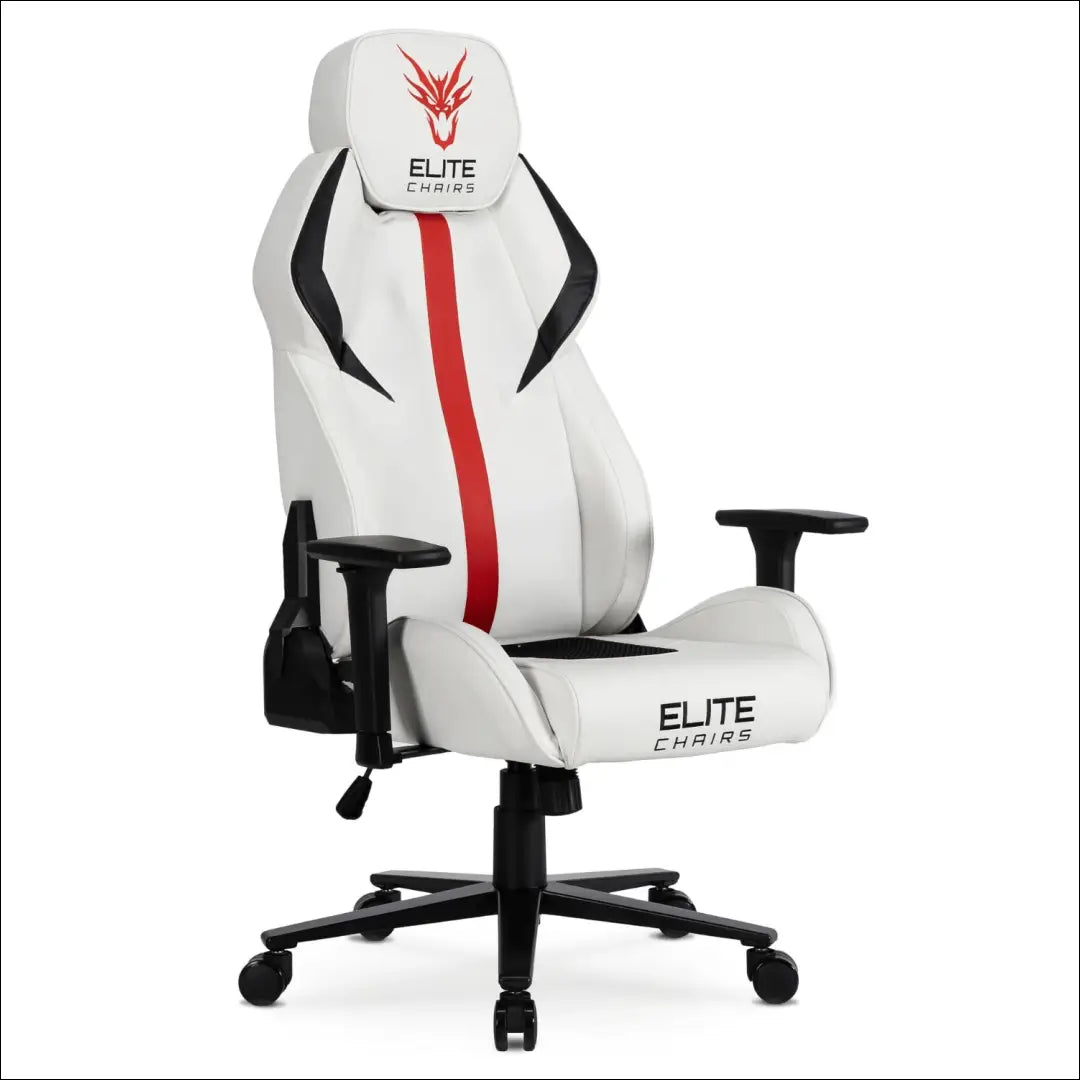 Žaidimų fotelis sukamas iš eko odos baltos spalvos TE521 - €170 Save 15% 100-200, __label:Pristatymas 5-14 d.d., elite,