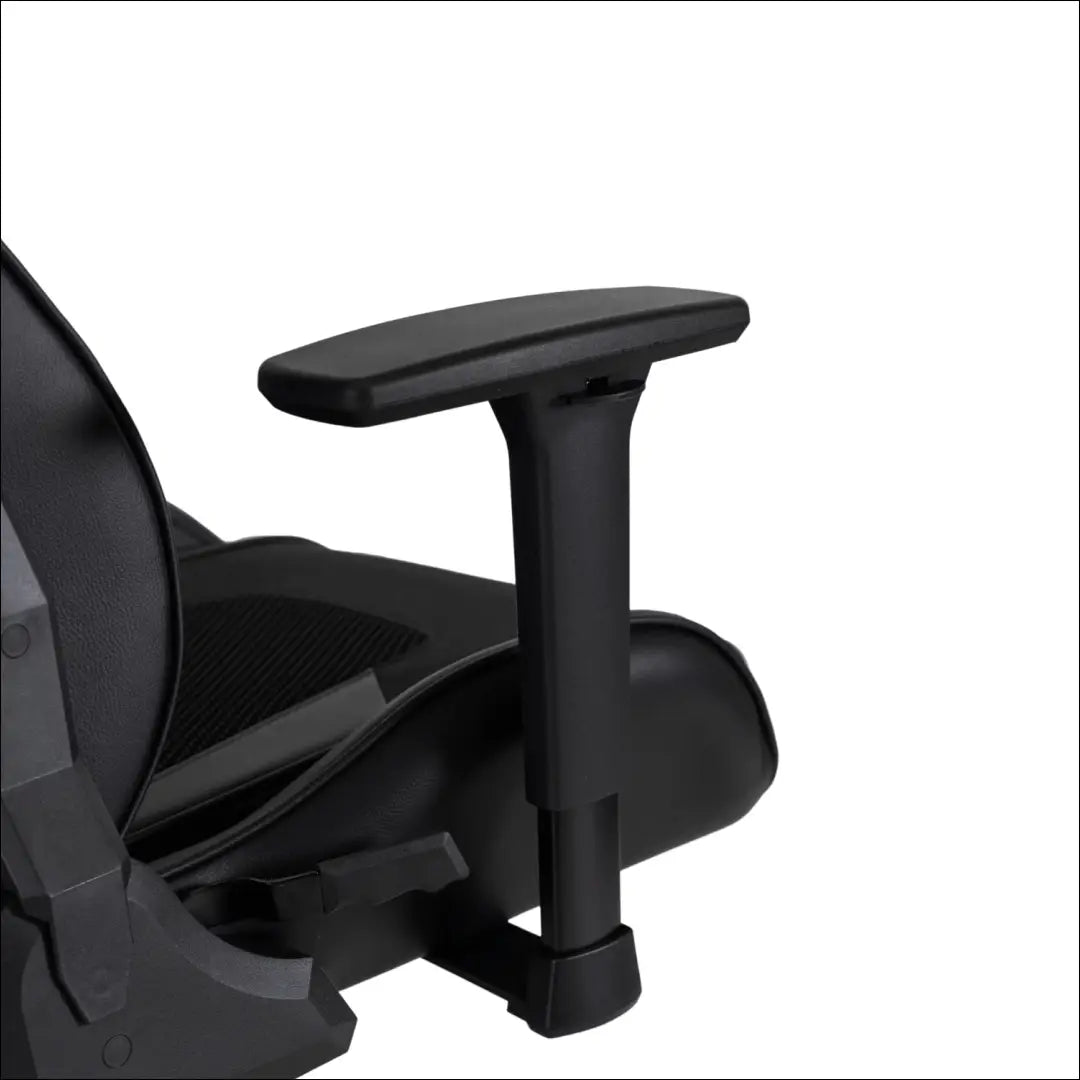 Žaidimų fotelis sukamas iš eko odos juodos spalvos / baltos TE520 - €185 Save 15% 100-200, __label:Pristatymas 5-14