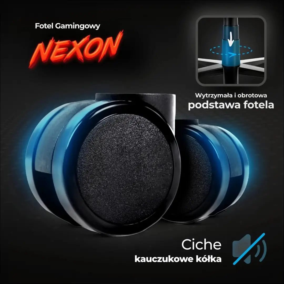 Žaidimų fotelis sukamas iš eko odos juodos spalvos / baltos TE520 - €185 Save 15% 100-200, __label:Pristatymas 5-14