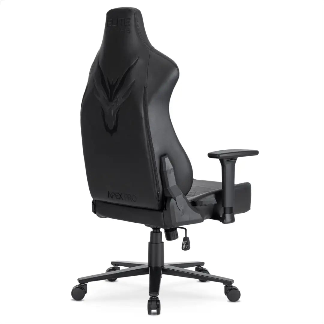 Žaidimų fotelis sukamas iš eko odos juodos spalvos TE517 - €167 Save 15% 100-200, __label:Pristatymas 5-14 d.d., elite,
