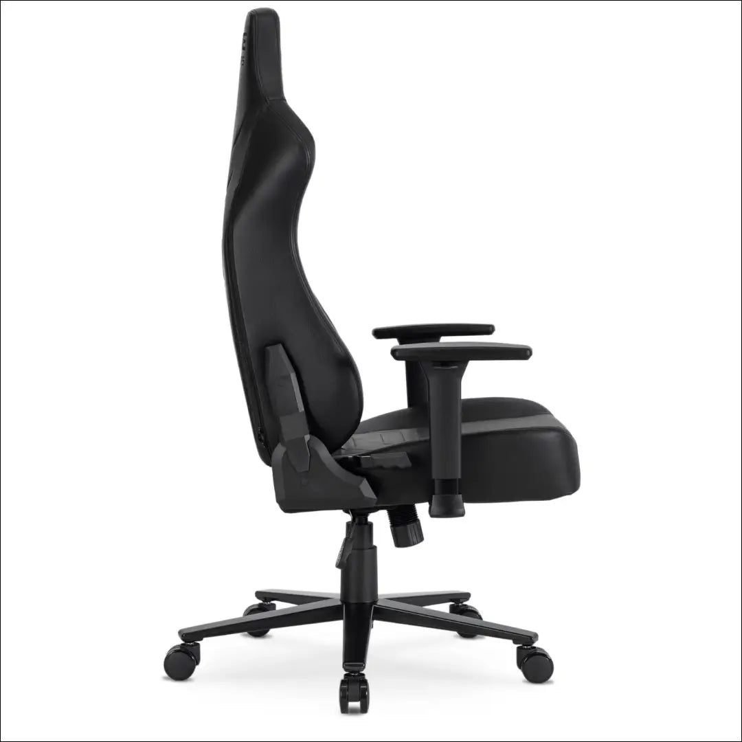 Žaidimų fotelis sukamas iš eko odos juodos spalvos TE517 - €167 Save 15% 100-200, __label:Pristatymas 5-14 d.d., elite,
