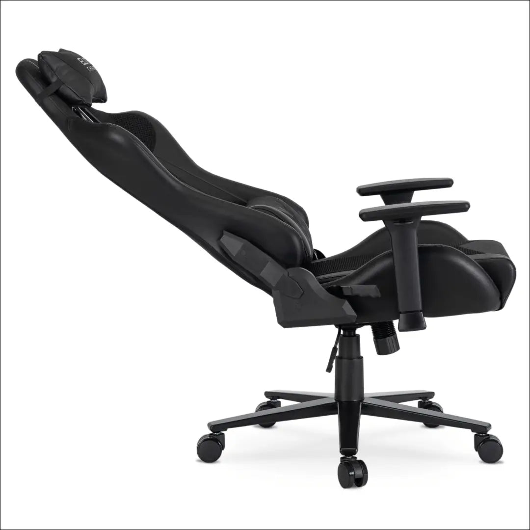 Žaidimų fotelis sukamas iš eko odos juodos spalvos TE555 - €161 Save 15% 100-200, __label:Pristatymas 5-14 d.d., elite,