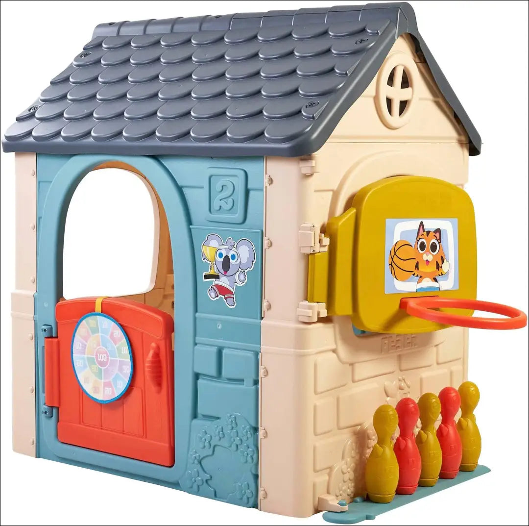 Žaidimų namelis LI902 - €95 Save 50% 50-100, __label:Pristatymas 1-2 d.d., color-marga, color-margas, lauko baldai €50