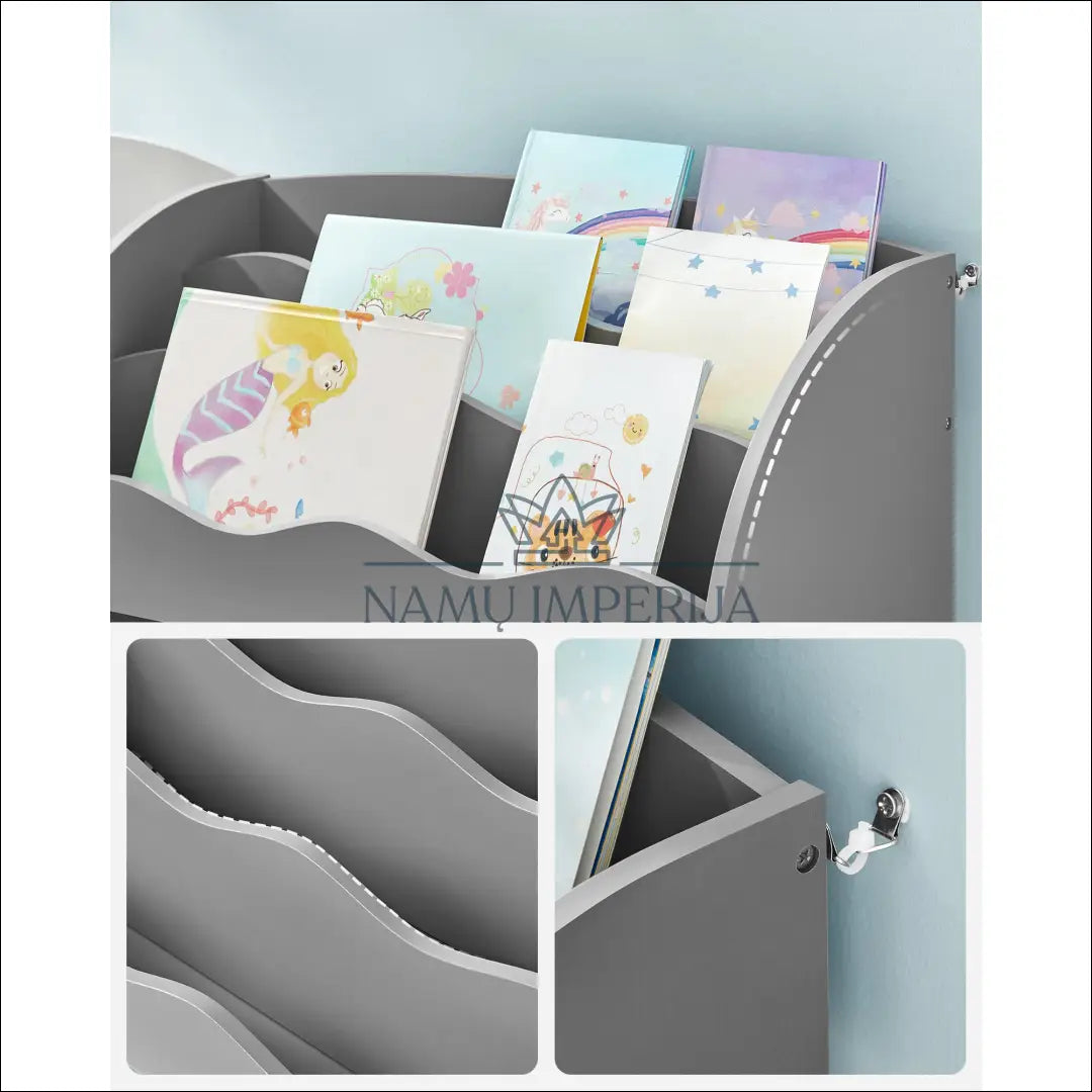 Žaislų lentyna SM1222 €99 Save 40% 50 100, __label:Pristatymas 5 14 d.d., notouch30, song, spalva pilka