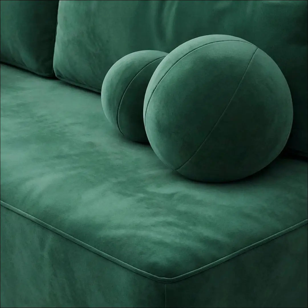 Žalia aksominė sofa-lova TE2509 - €639.56 Save 15% __label:Pristatymas 5-14 d.d., Newelite Naujausi produktai | Namų