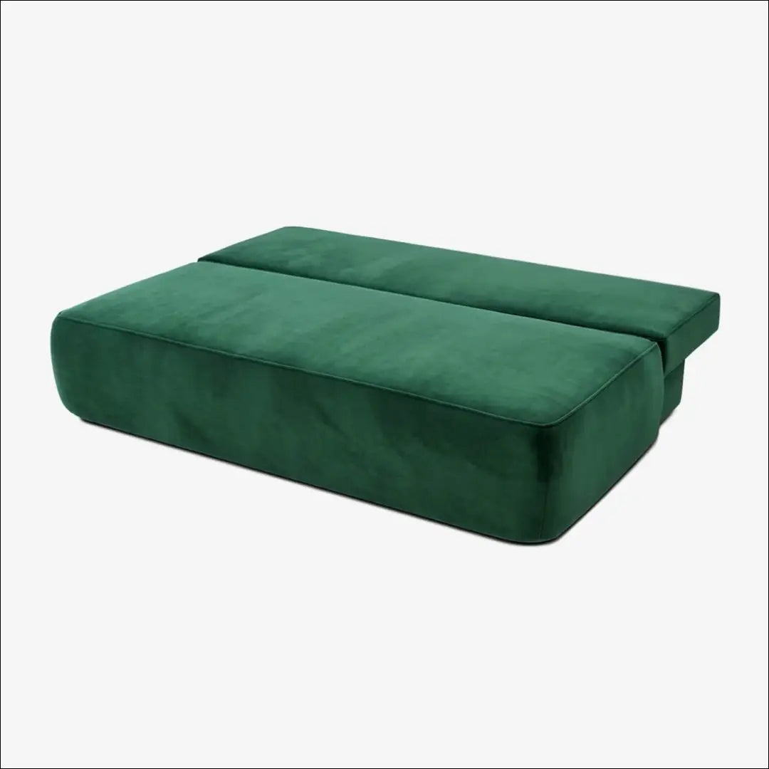 Žalia aksominė sofa-lova TE2509 - €639.56 Save 15% __label:Pristatymas 5-14 d.d., Newelite Naujausi produktai | Namų