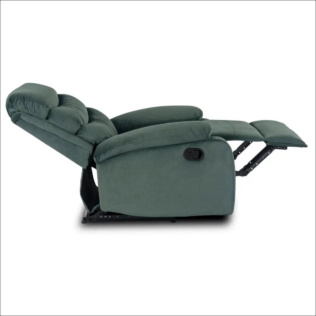 Žalias aksominis atlošiamas fotelis TE2599 - €230.11 Save 15% __label:Pristatymas 5-14 d.d., Newelite Naujausi