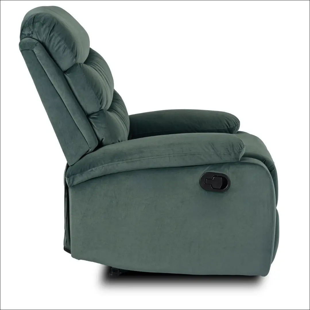 Žalias aksominis atlošiamas fotelis TE2599 - €230.11 Save 15% __label:Pristatymas 5-14 d.d., Newelite Naujausi
