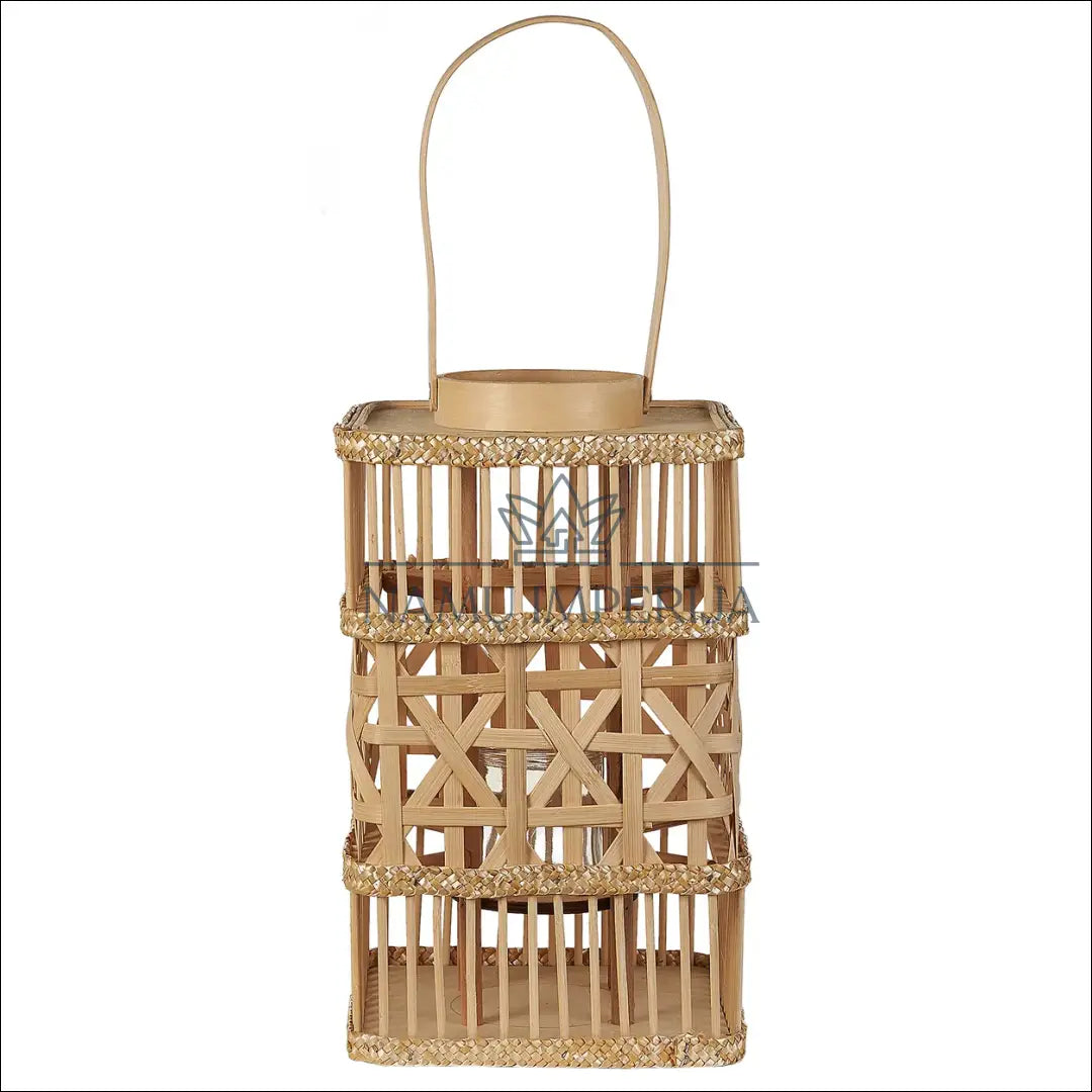 Žibintas DI10220 - €18 Save 50% __label:Pristatymas 1-2 d.d., color-ruda, interjeras, material-bambukas, Push