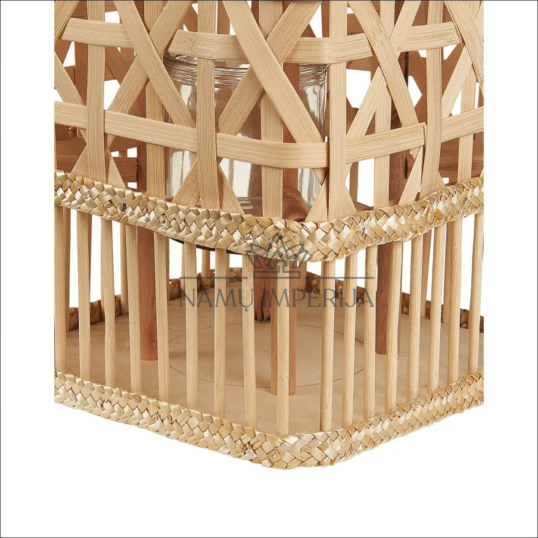 Žibintas DI10220 - €18 Save 50% __label:Pristatymas 1-2 d.d., color-ruda, interjeras, material-bambukas, Push