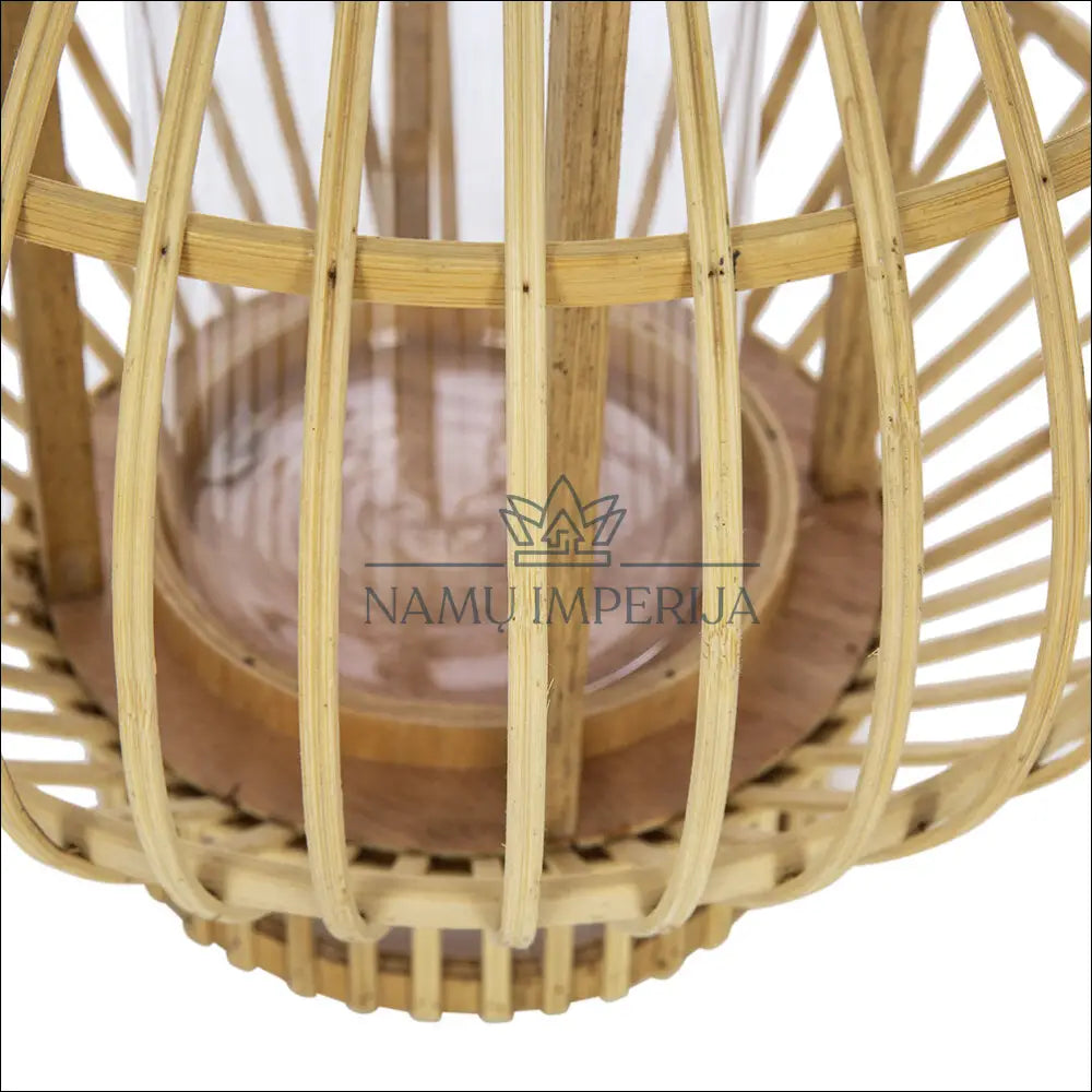 Žibintas DI3228 - €28 Save 65% 25-50, color-ruda, dekoracijos, interjeras, material-bambukas Bambukas | Namų