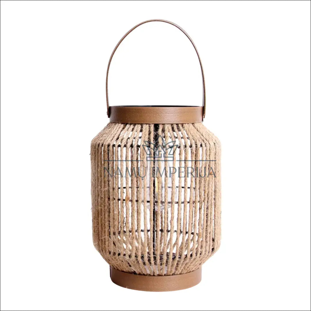 Žibintas su saulės baterija DI8852 - €31 Save 50% 25-50, __label:Pristatymas 1-2 d.d., color-ruda, interjeras,