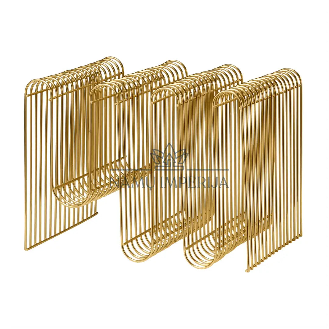 Žurnalų lentyna SI754 - €70 Save 65% 50-100, __label:Pristatymas 1-2 d.d., biuro-baldai, biuro-lentynos, color-auksine