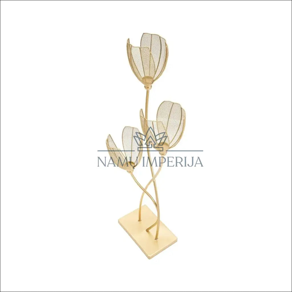 Žvakidė DI10271 - €74 Save 50% 50-100, __label:Pristatymas 1-2 d.d., color-auksine, interjeras, material-metalas €50