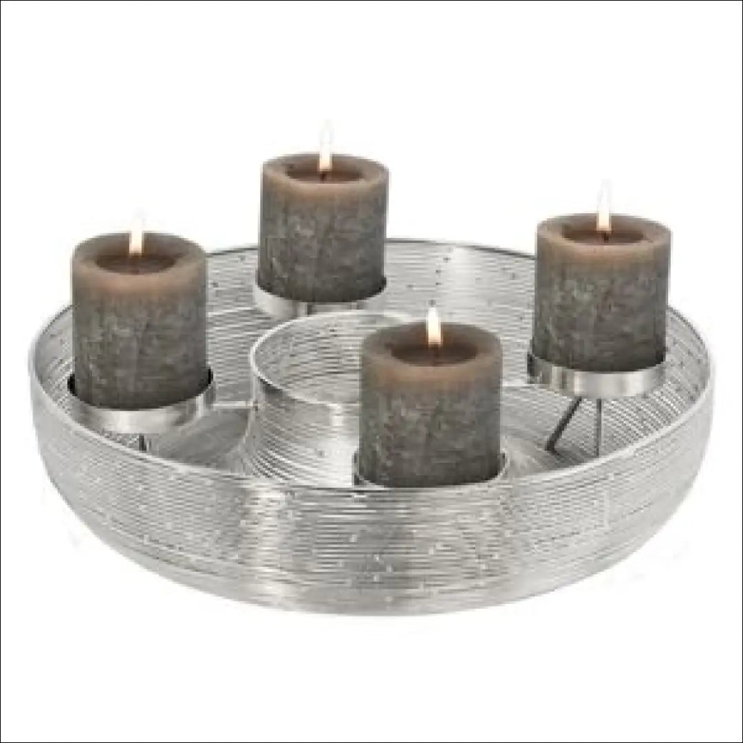 Žvakidė DI10739 - €63 Save 50% 50-100, __label:Pristatymas 1-2 d.d., color-sidabrine, interjeras, material-metalas €50