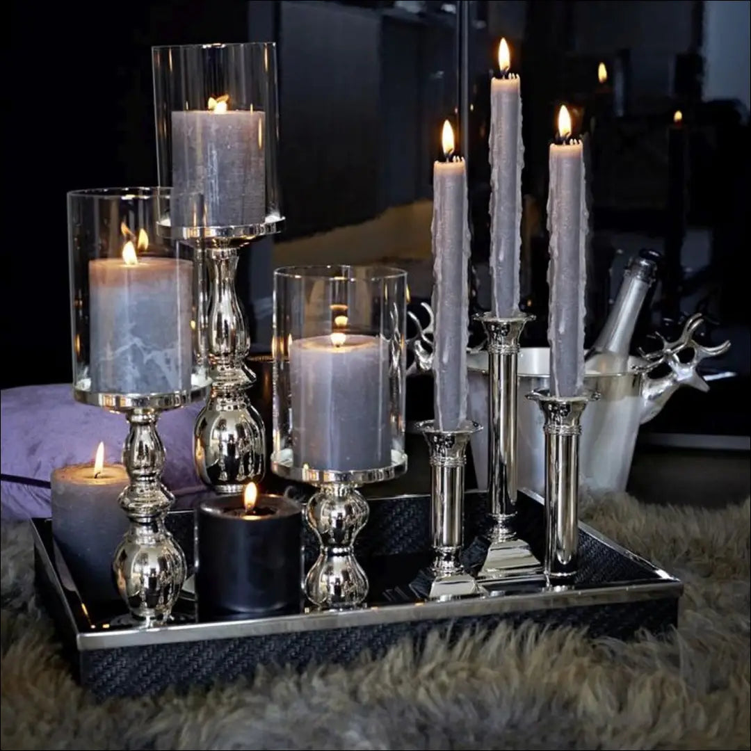 Žvakidė DI10904 - €23 Save 50% __label:Pristatymas 1-2 d.d., color-sidabrine, interjeras, material-metalas,