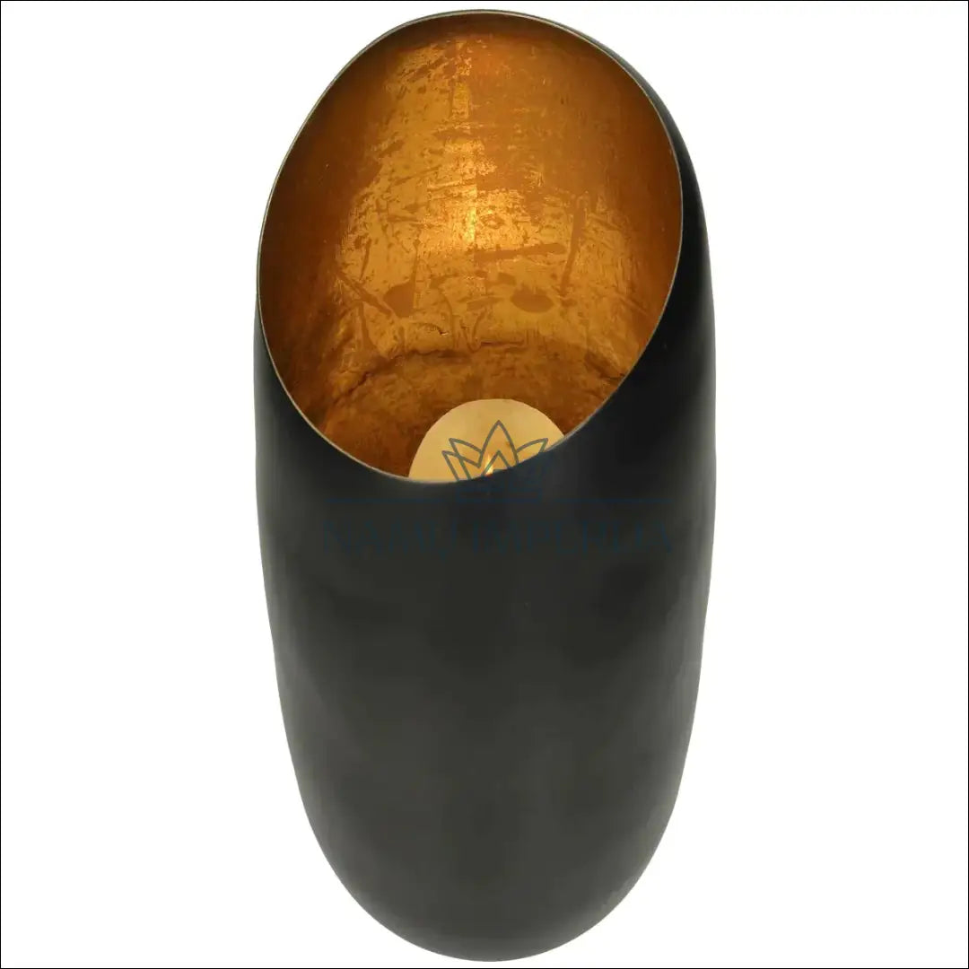 Žvakidė DI5798 - €18 Save 50% color-auksine, color-juoda, interjeras, material-metalas, under-25 Iki €25 | Namų