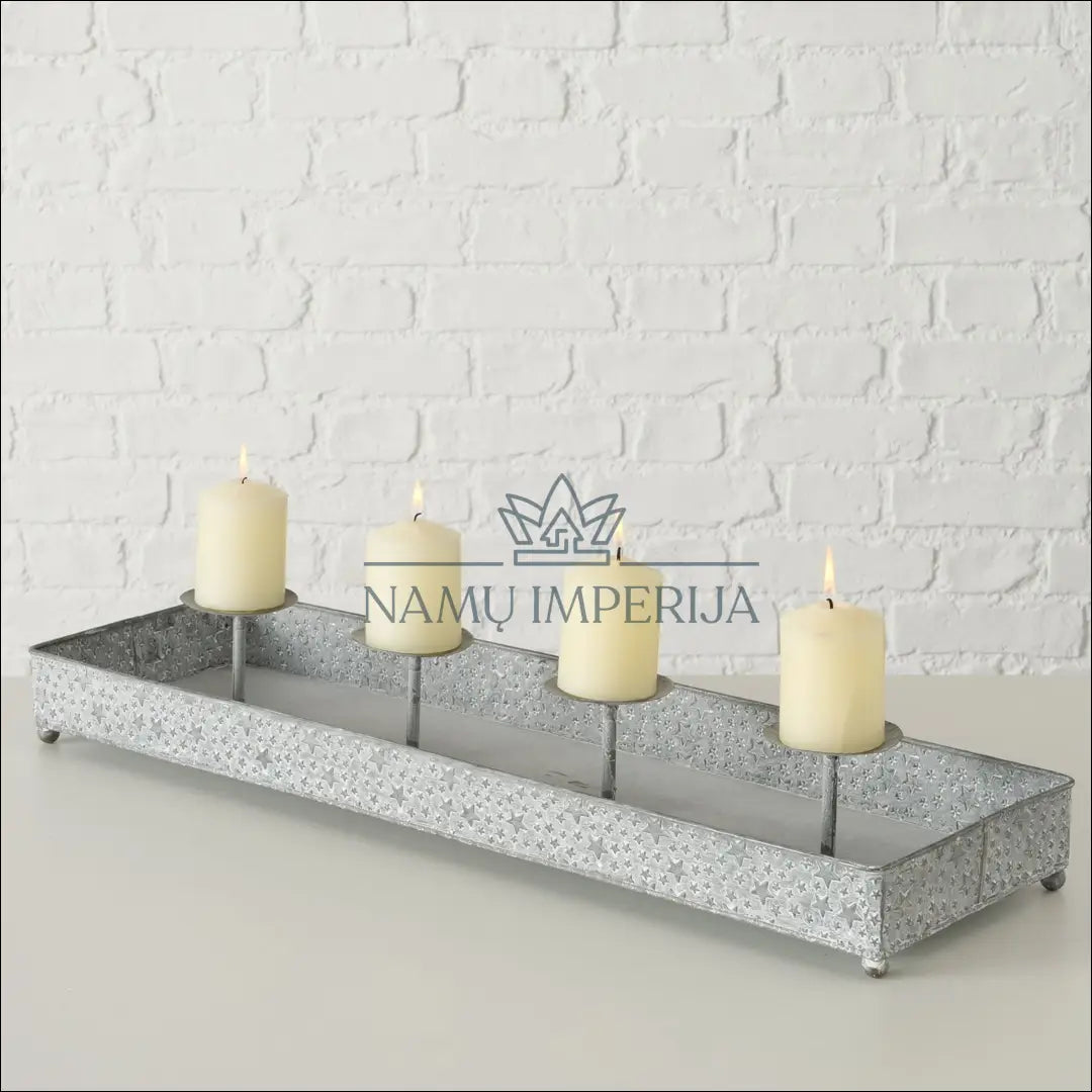 Žvakidė DI6805 - €17 Save 55% __label:Pristatymas 1-2 d.d., color-pilka, interjeras, material-metalas, spalva-pilka