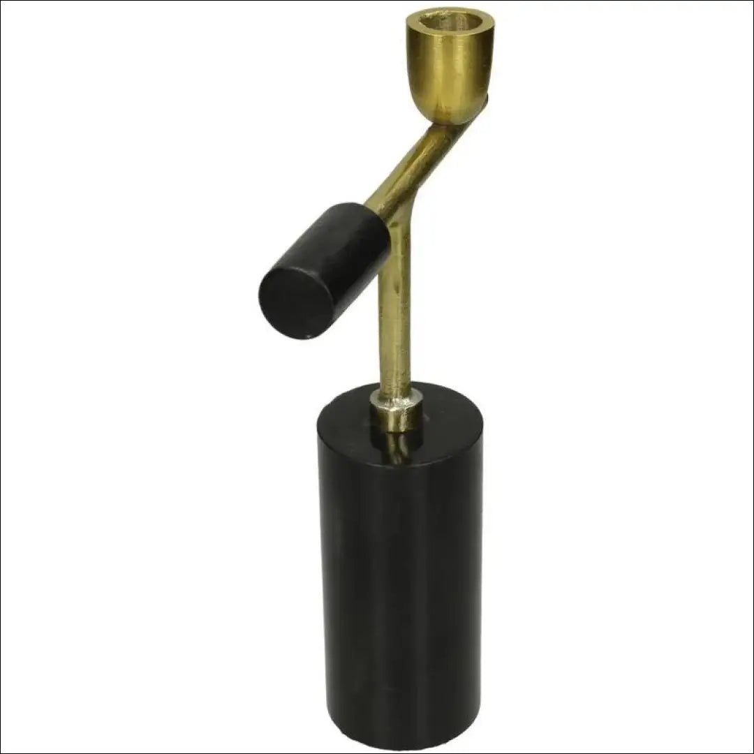 Žvakidė DI7145 - €12 Save 65% __label:Pristatymas 1-2 d.d., color-auksine, color-juoda, interjeras, material-metalas