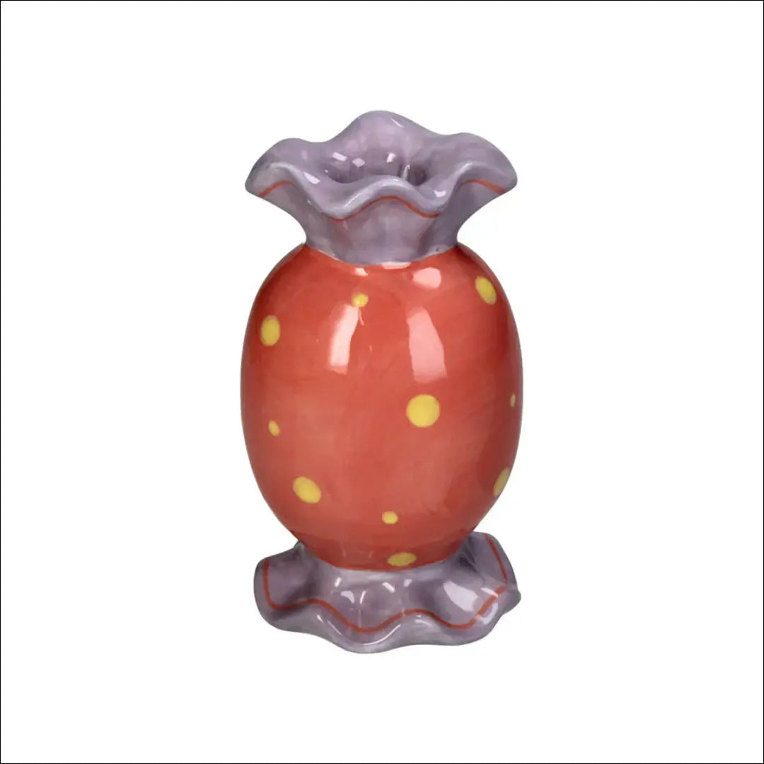 Žvakidė DI7189 - €6 Save 65% __label:Pristatymas 1-2 d.d., color-rozine, color-violetine, interjeras, material-fajansas