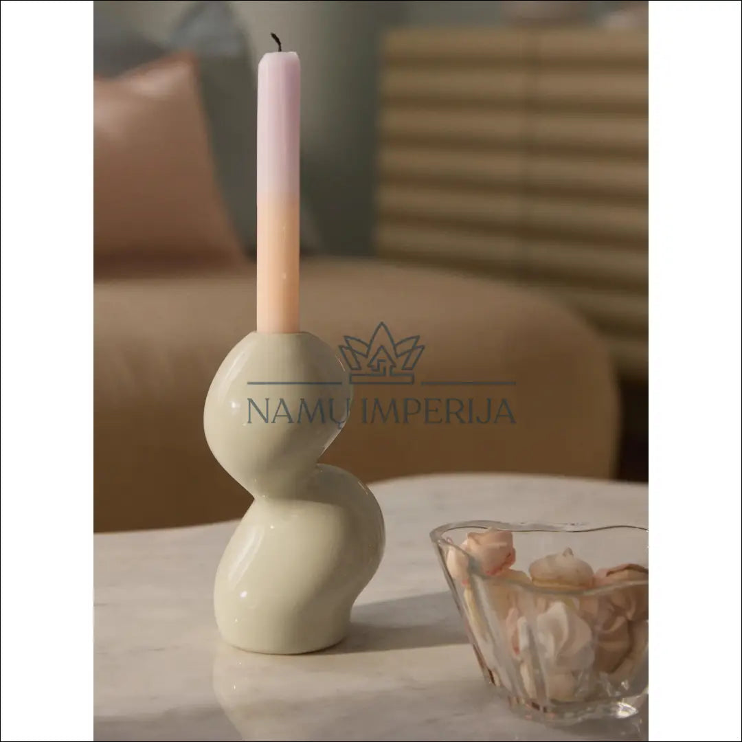Žvakidė DI9912 - €13 Save 50% __label:Pristatymas 1-2 d.d., color-smelio, interjeras, material-keramika, under-25 Iki