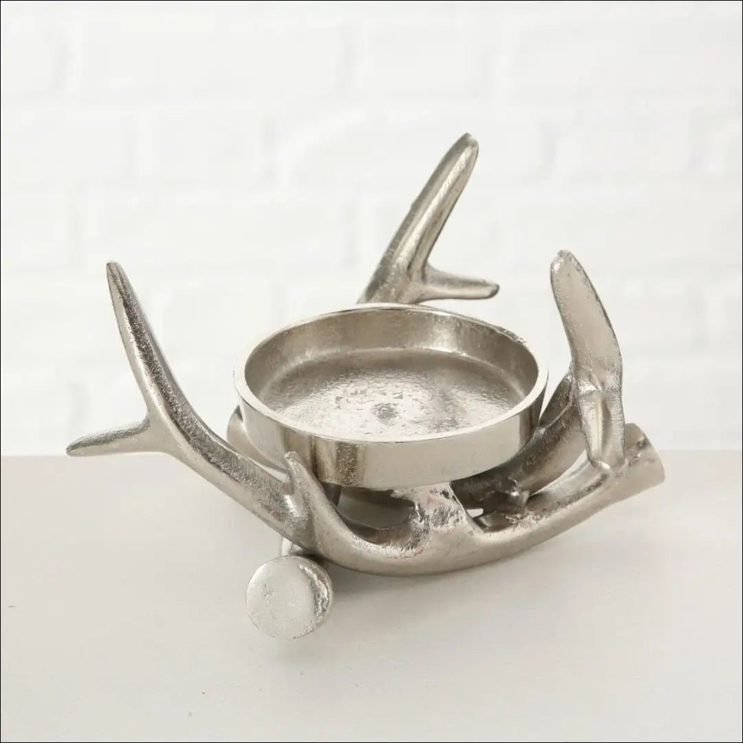 Žvakidžių komplektas (2vnt) DI10800 - €8 Save 50% __label:Pristatymas 1-2 d.d., color-sidabrine, interjeras,