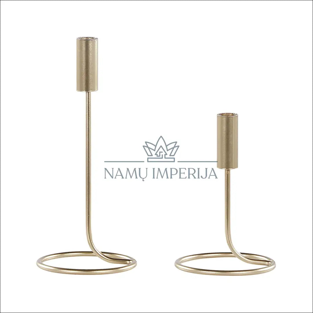 Žvakidžių komplektas (2vnt) DI8793 - €14 Save 50% __label:Pristatymas 1-2 d.d., color-auksine, interjeras,