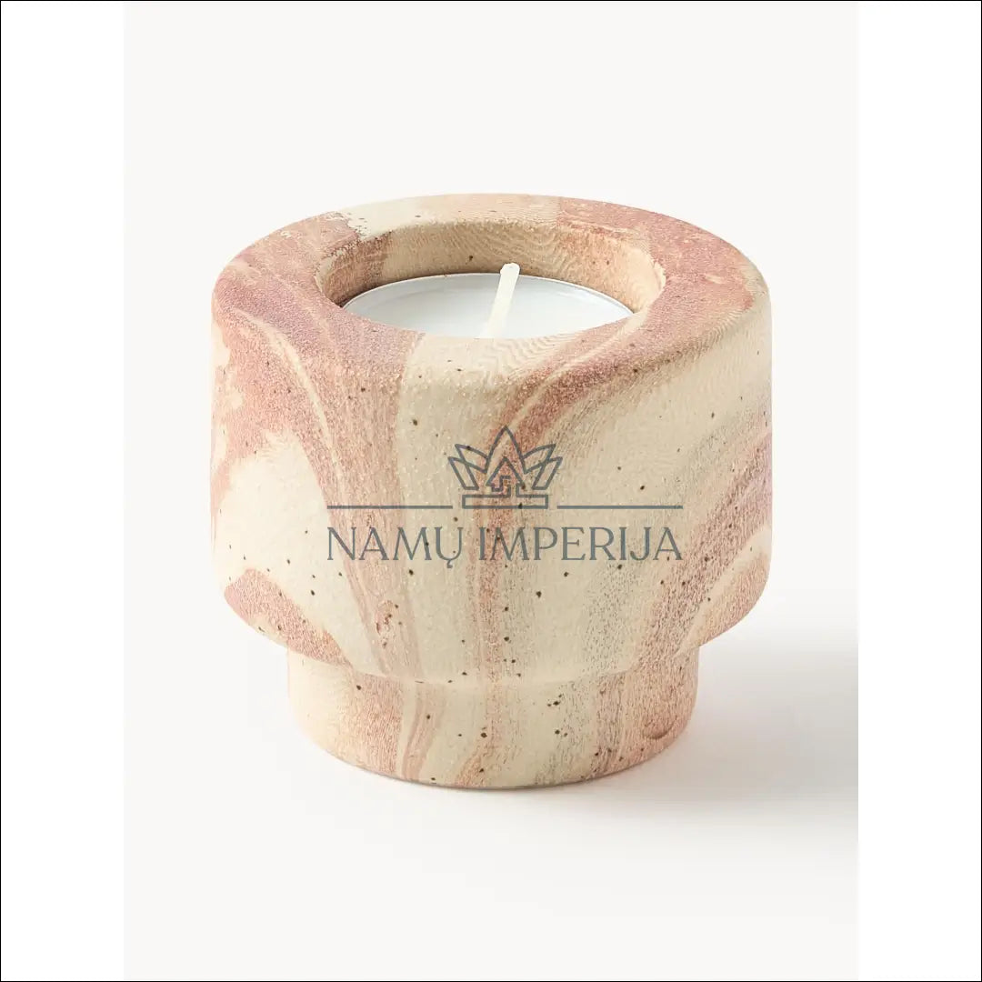 Žvakidžių komplektas (2vnt) DI9843 €9 Save 55% __label:Pristatymas 1 2 d.d., color smelio, interjeras, material akmuo,
