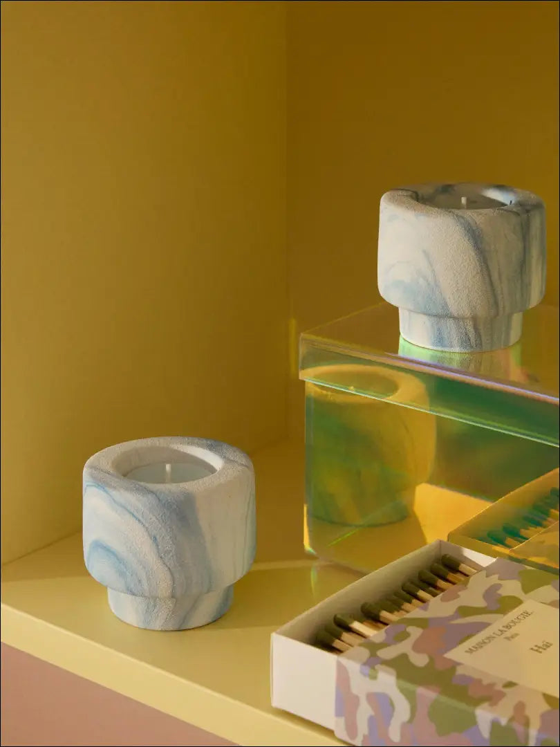 Žvakidžių komplektas (2vnt) DI9911 - €9 Save 55% __label:Pristatymas 1-2 d.d., color-balta, color-melyna, interjeras,