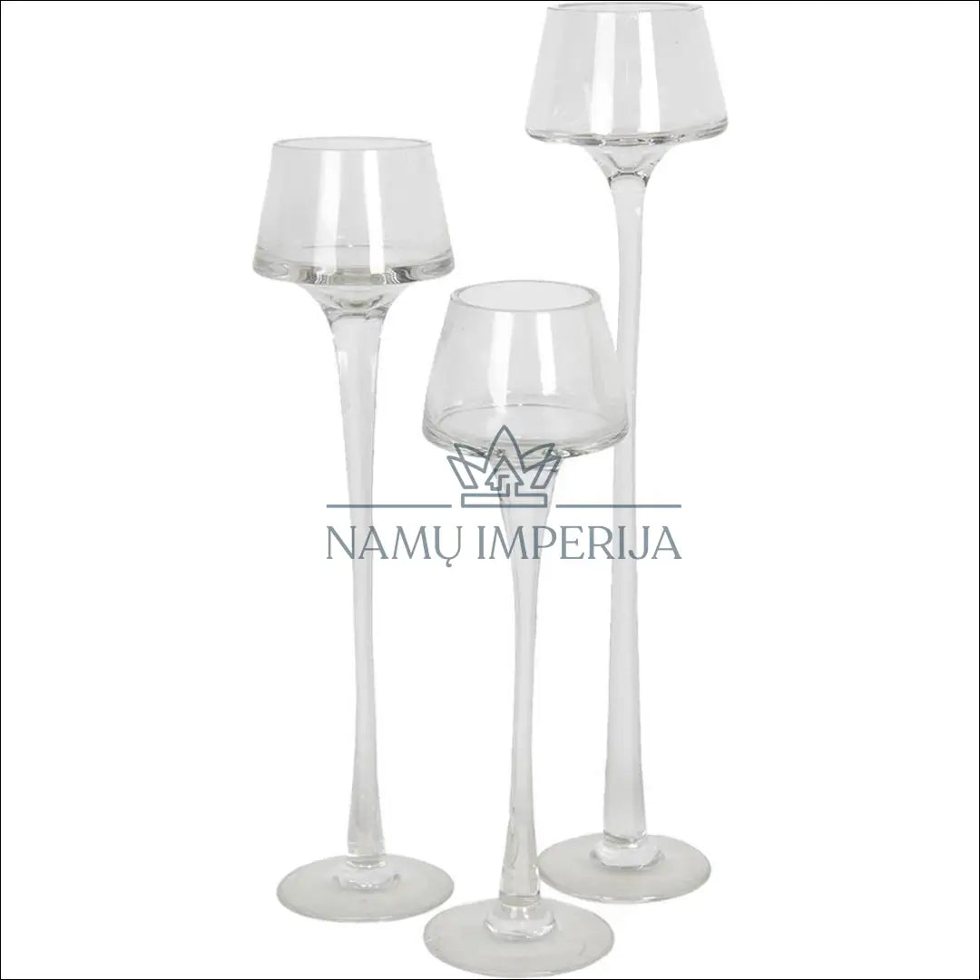 Žvakidžių komplektas (3vnt) DI8817 - €18 Save 50% __label:Pristatymas 1-2 d.d., interjeras, material-stiklas, under-25,